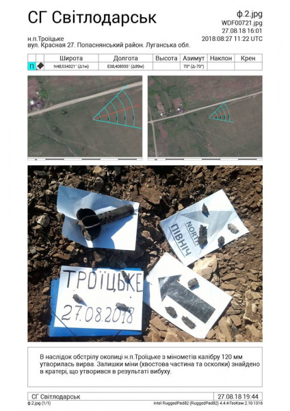 Бойовики обстріляли житловий сектор Троїцького